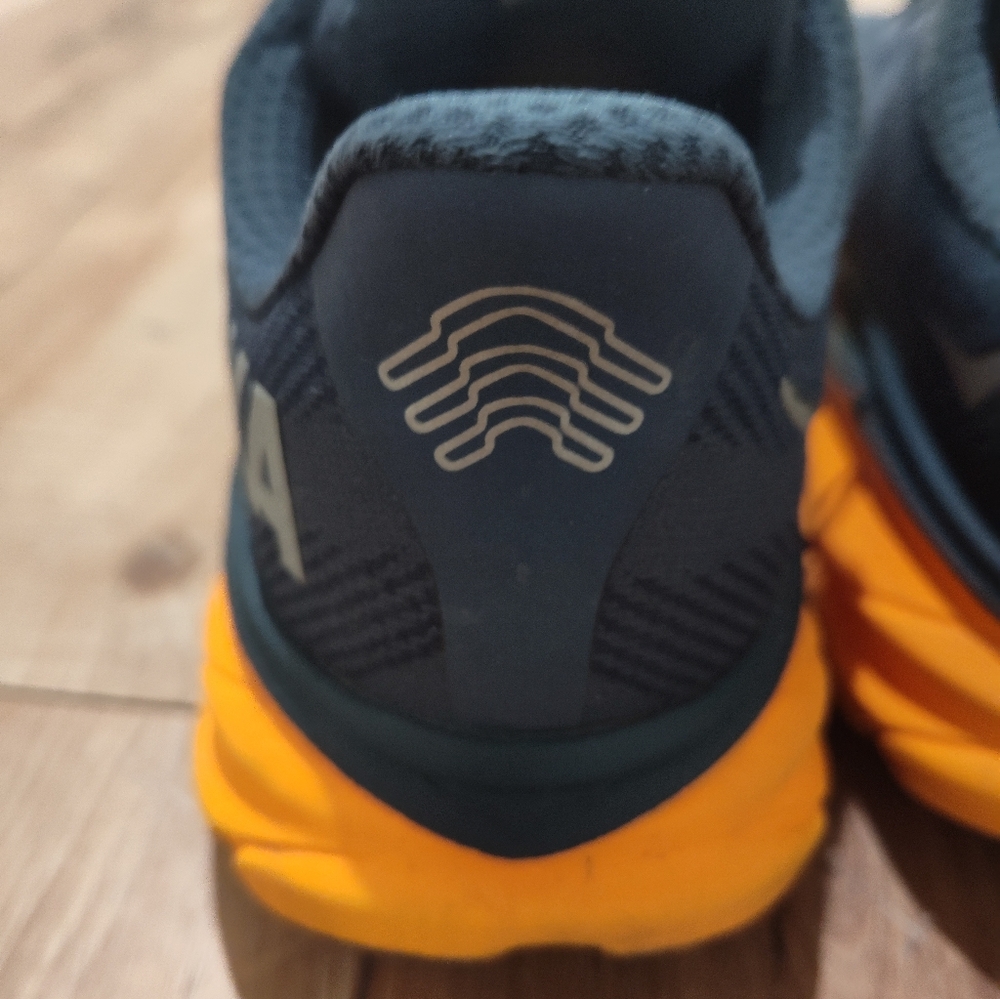 Hoka Men's Navy and Orange Athletic Shoes - Picture 10 of 16